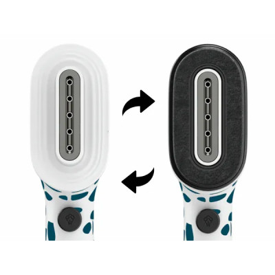 Tefal Відпарювач компактний Pure Pop Home & Travel, 1300Вт, 70мл, постійна пара - 20гр, біло-синій