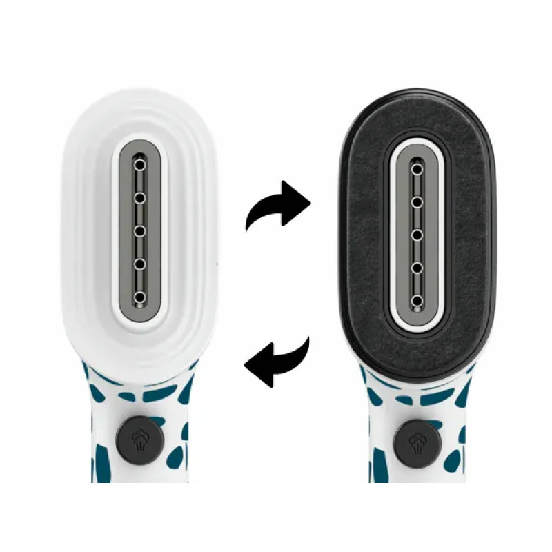 Tefal Відпарювач компактний Pure Pop Home & Travel, 1300Вт, 70мл, постійна пара - 20гр, біло-синій