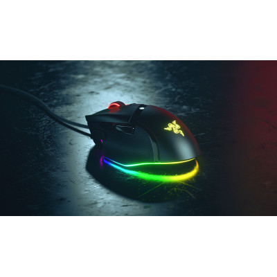 Razer Миша Basilisk V3 35K, RGB, USB-A, чорний