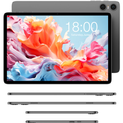 TECLAST Планшет P30T KIT 10,1" 4ГБ, 128ГБ, 6000мА•год, Android, сірий