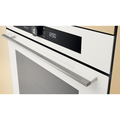 Whirlpool Духовий шафа електричний, 73л, A+, дисплей, конвекція, піроліз, телескопічні напрямні, білий