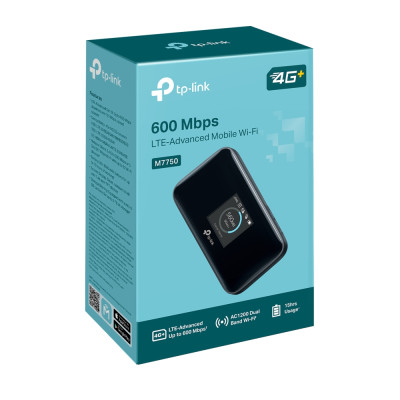 TP-Link Мобільний Маршрутизатор M7750 N600, 4G/LTE , 3280мА*год