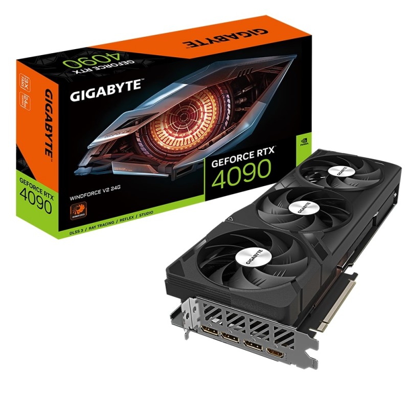 Gigabyte Відеокарта GeForce RTX 4090 24GB GDDR6X WINDFORCE