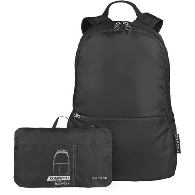 Tucano Рюкзак розкладний Compatto Eco XL, чорний