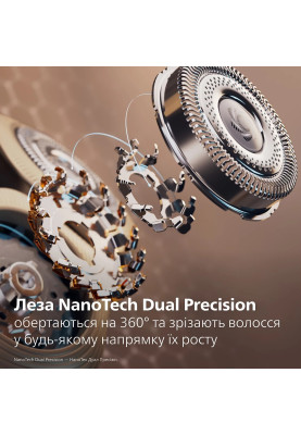 Philips Бритва електр. Series i9000 Prestige Ultra, бритв.головок-3, Li-Ion, сух.+волог., індикатор заряду, твердий чохол, хром