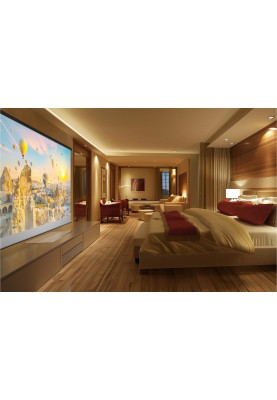 Epson Проектор ультракороткофокусний EH-QS100W UHD, 4500 lm, LASER, 0.16, білий