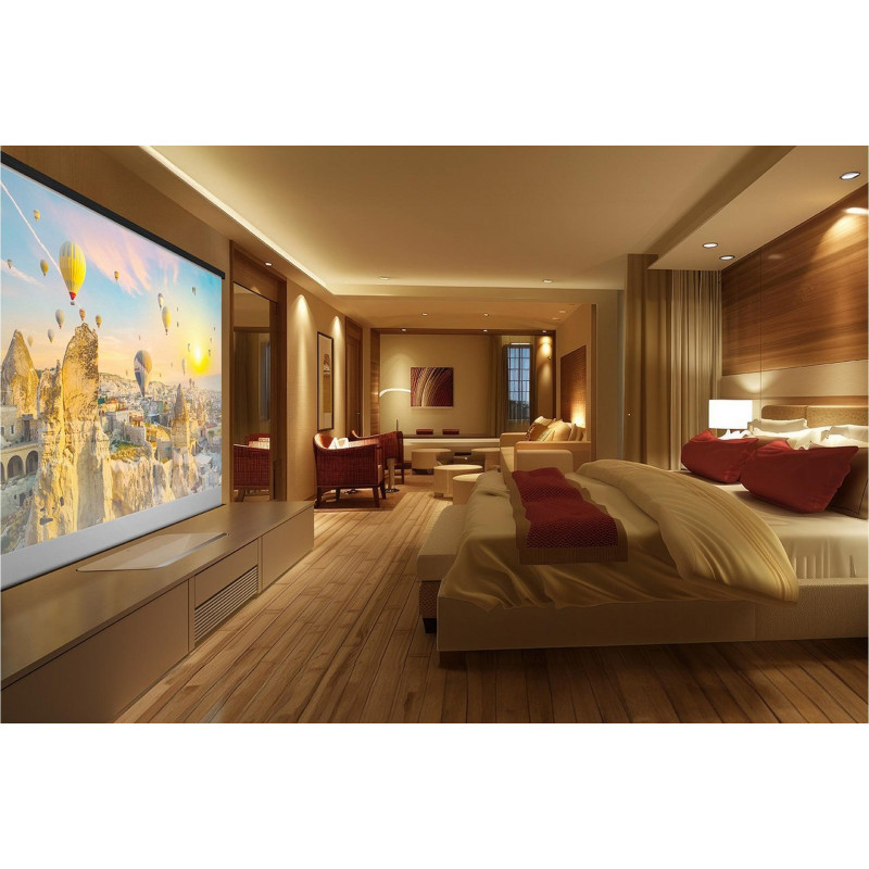 Epson Проєктор ультракороткофокусный EH-QS100W UHD, 4500 lm, LASER, 0.16,  білий