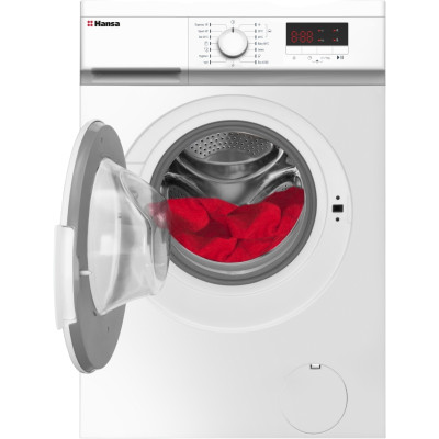 Hansa Пральна машина фронтальна, 8кг, 1400, A++, 57см, дисплей, білий