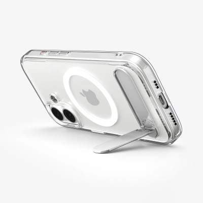 Spigen Чохол Spigen для iPhone 17, Ultra Hybrid S MagFit, Clear White