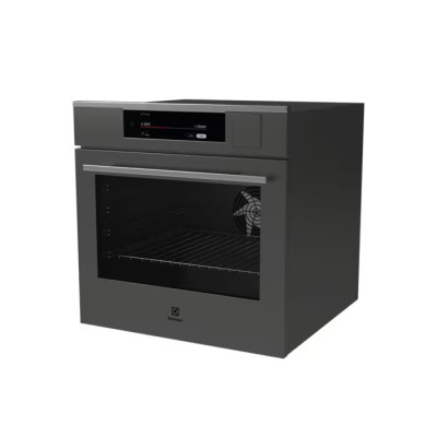 Electrolux Духовий шафа електричний, 70л, А++, пара, дисплей, конвекція, ф-ція пароварки, телескопічні напрямні, чорний матовий