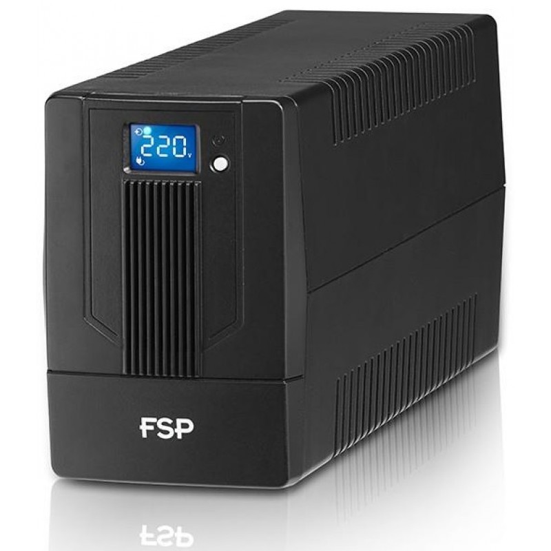 FSP Джерело безперебійного живлення iFP2000, 2000VA/1200W, LCD, USB, 4xSchuko