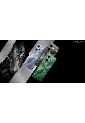 TECNO Смартфон POVA 6 NEO (LI6) 6.78" 8/128ГБ, 2SIM, 7000мА • рік, Starry Silver