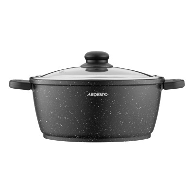 ARDESTO Набір посуду Gemini Anzio, 6 прдметів, алюміній, чорний ARDESTO Набір посуду Gemini Anzio, 6 прдметів, алюміній, чорний