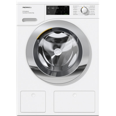 Miele Пральна машина WEI 865 WPS фронтальна, 9кг, 1600, A+++, 63.6см, дисплей, інвертор, автодоз, люк хром, білий