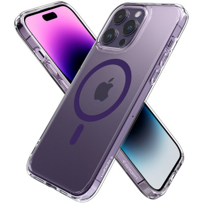 Spigen Чохол для Apple iPhone 14 Pro Ultra Hybrid MagFit, Deep Purple