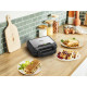 Tefal Мультимейкер UltraCompact 3in1 700Вт, тефлон, 3 пластини, корпус-метал, чорно-сірий