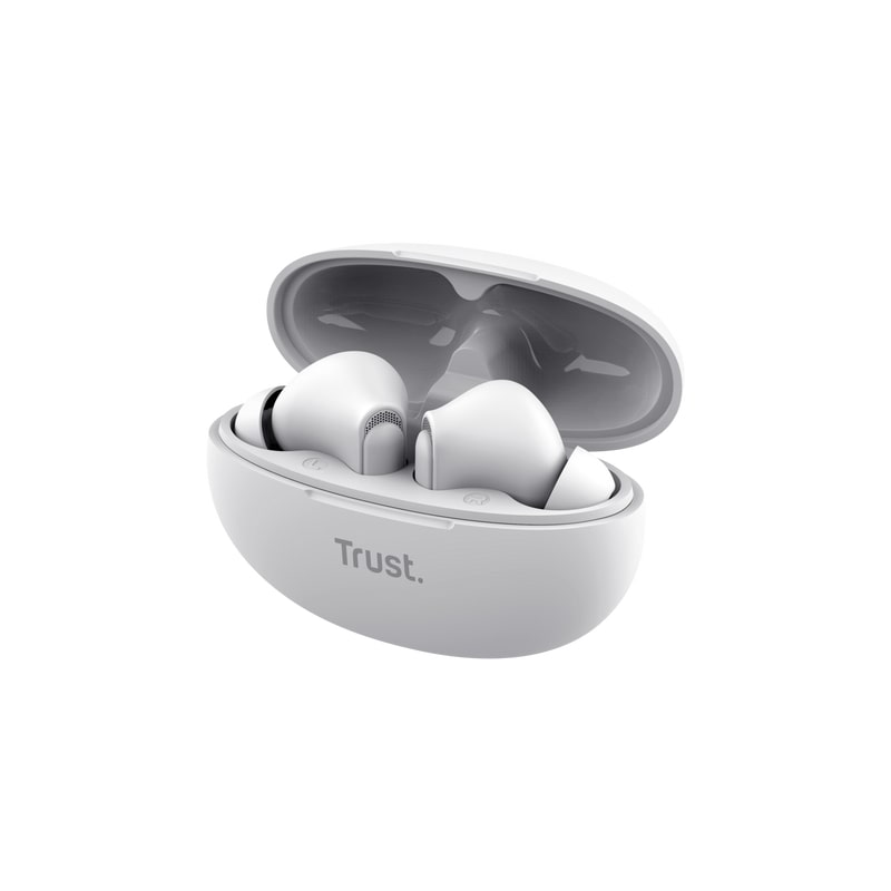 Trust Навушники TWS Yavi Earbuds BT 5.3, ENC, SBC, Mic, Білий