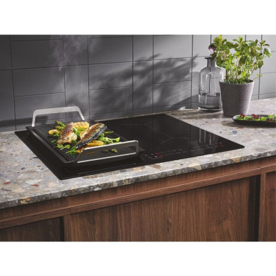 Electrolux Варильна поверхня Electrolux індукційна, 60см, розширена зона, Hob2Hood, чорний матовий