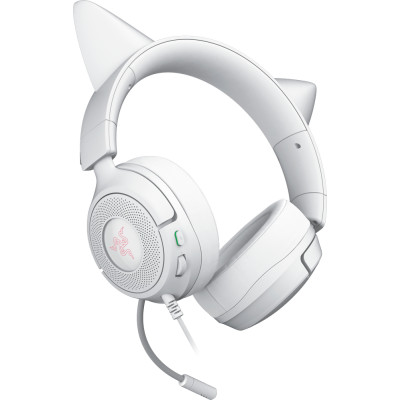 Razer Гарнітура Razer Kraken Kitty V3 X, mini-jack, 1.3м, білий