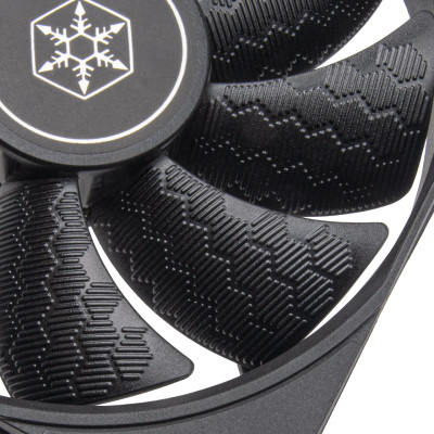 SilverStone Корпусний вентилятор Shark Force SF120B, 120mm, 2500rpm, 4pin PWM, 41.2dBa