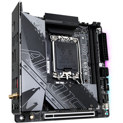 Gigabyte Материнська плата B760I AORUS PRO s1700 B760 2xDDR5 HDMI DP ITX