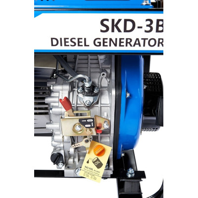 EnerSol diesel generator, 230V, 2.8/3kW, AVR, casing, 85kg