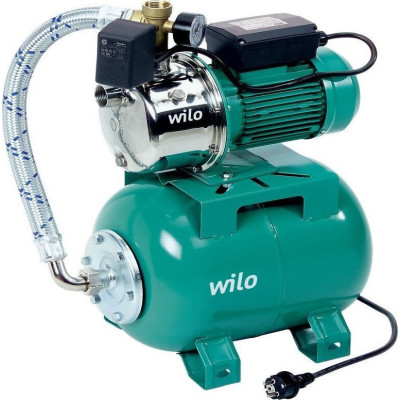Wilo Насосна станція HWJ 301 EM, для водопостачання, бак 20 л, 2.0 м3/рік, 6 бар, 1.1 кВт