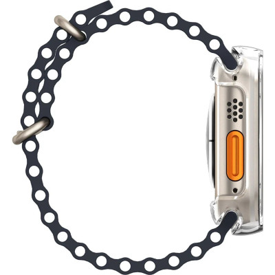 Spigen Чохол-накладка для Apple Watch Ultra (49mm) Ultra Hybrid, Crystal Clear