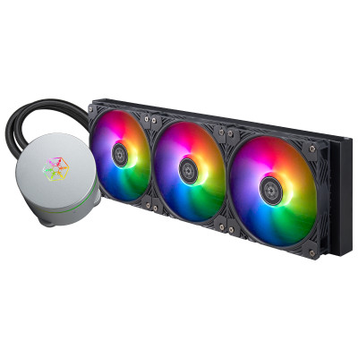 SilverStone Система рідинного охолодження IceMyst IM420-ARGB, LGA 1700, 2066, 2011, 1200, 115X, AM5, AM4, TDP350W