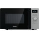 Gorenje Мікрохвильова піч, 20л, електр. керув., 800Вт, гриль, дисплей, 11 програм, нерж