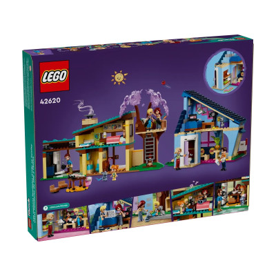 LEGO Конструктор Friends Родинні будинки Оллі й Пейслі