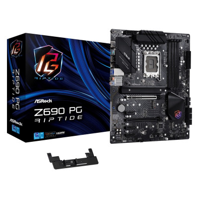 ASRock Материнська плата Z690 PG RIPTIDE s1700 Z690 4xDDR4 M.2 HDMI DP ATX