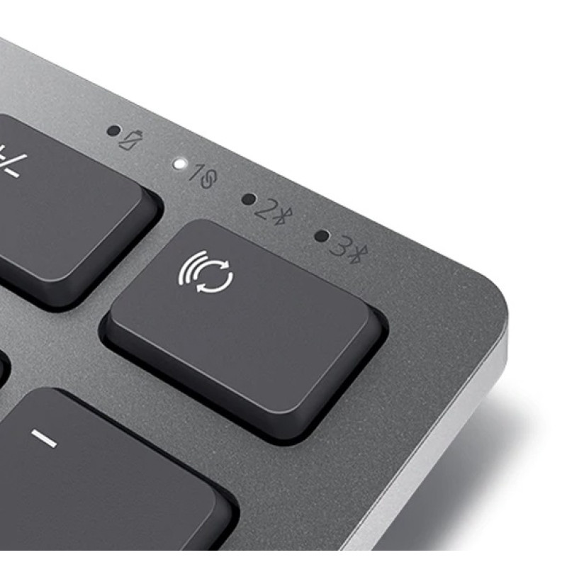 Dell Комплект Premier Multi-Device Wireless Keyboard and Mouse - KM7321W - Ukrainian (QWERTY)