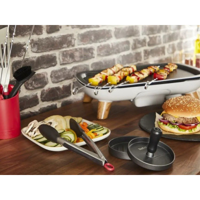 Tefal Прес для бургерів, алюміній, чорно-сірий