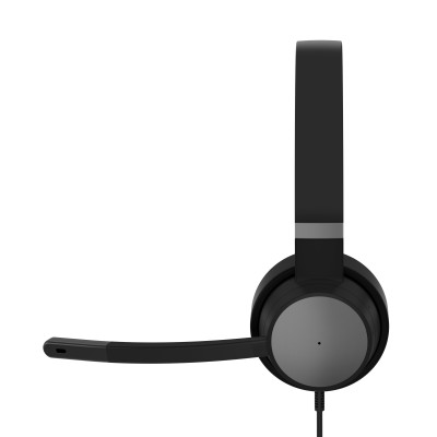 Lenovo Гарнітура ПК стерео On-ear Go Wired ANC, USB-A/USB-C, 2м, чорний