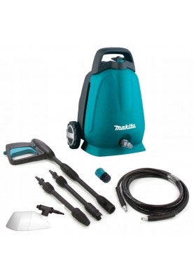 Makita Мінімийка високого тиску HW102, 1300Вт, 100бар, 360л/год, шланг 5м, 5.8кг