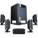 Microlab Акустична система X-15 5.1, 170W, 6RCA, чорний