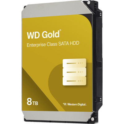 WD Жорсткий диск 8TB 3.5" 7200 256MB SATA Gold