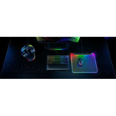 Razer Ігрова поверхня Firefly V2 Pro, М (360х278х4.6мм), чорний