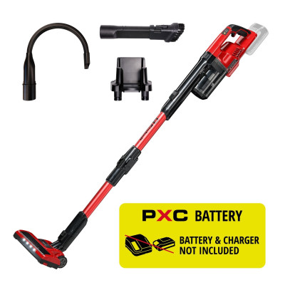 Einhell Пилосос акумуляторний TE-SV 18 Li-FLX - Solo 18В 120мбар контейнер 0.6л LED 1.05кг без АКБ та ЗП