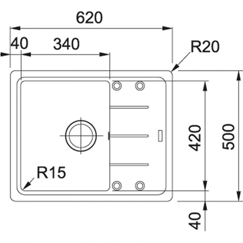 Franke BASIS BFG 611-62[114.0272.595]