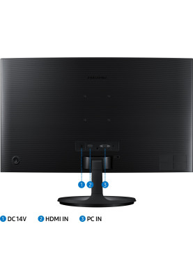 Samsung Монітор 27" S27C360E D-Sub, HDMI, VA, 75Hz, 4ms, CURVED