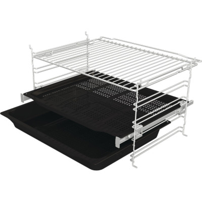 Gorenje Духова шафа електрична, 77л, A+, пара, дисплей, нерж