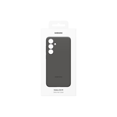 Samsung Чохол для Galaxy S24 FE (S721), Silicone Case, чорний