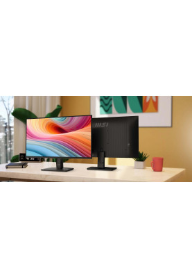 MSI Монітор 24.5" PRO MP251-E2 D-Sub, HDMI, DP, MM, IPS, 120Hz, sRGB 99%, AdaptiveSync