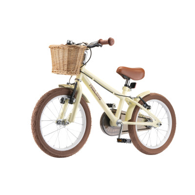 Miqilong Дитячий велосипед RM 16" бежевий