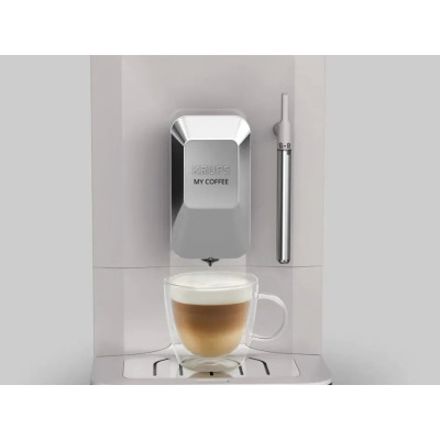 Krups Кавомашина Krups My Coffee+ 1.5л, зерно, ОLED дисплей, авторецептів - 3, метал, сірий