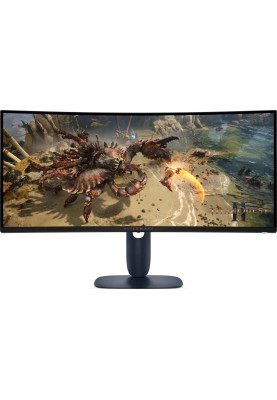 Dell Монітор 34" AW3425DWM 2xHDMI, DP, USB, VA, 3440x1440, 21:9, 180Hz, 1ms, DCI-P3 95%, CURVED, Adaptive-Sync, HDR 400
