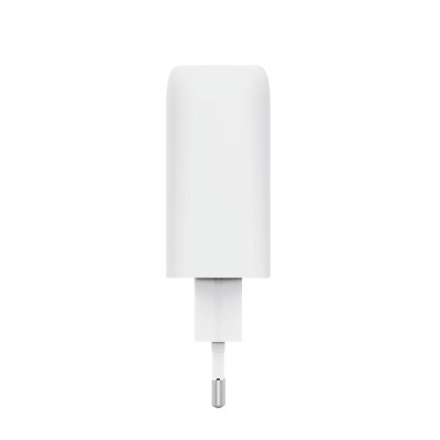 Trust Зарядне пристрій мережевий Maxo 65Вт, GaN, USB-C PD/PPS, білий
