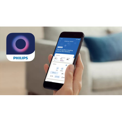 Philips Очисник повітря 1000i Series, 78м2, 300м3/год, дисплей, Nano, НЕРА,попередн.,вугільний фільтр, Wi-Fi, 4 режими, білий Philips Очисник повітря 1000i Series, 78м2, 300м3/год, дисплей, Nano, НЕРА,попередн.,вугільний фільтр, Wi-Fi, 4 режими, білий